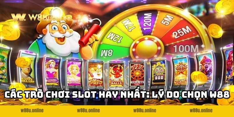 Khám phá các trò chơi slot hay nhất trên nhà cái W88 - Ảnh 4