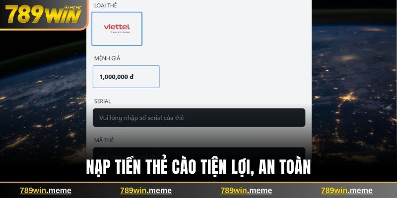 Hướng Dẫn Nạp Tiền 789win - Không Lo Lỗi, Tiền Vào Tức Thì - Ảnh 3