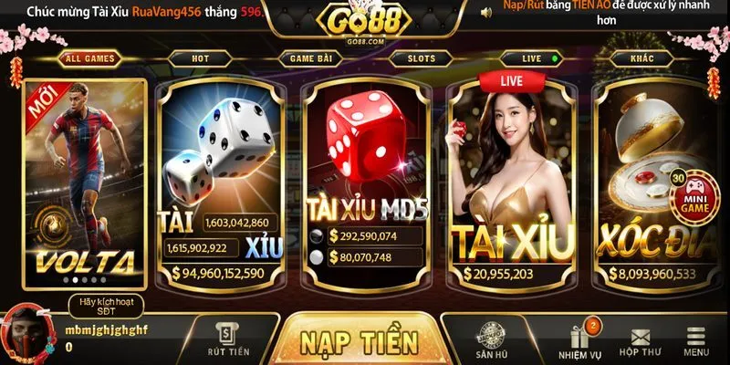 Tài Xỉu Online Uy Tín và Trải Nghiệm Xóc Đĩa Online Go88 – Sự Kết Hợp Hoàn Hảo Cho Người Chơi Thông Thái - Ảnh 1